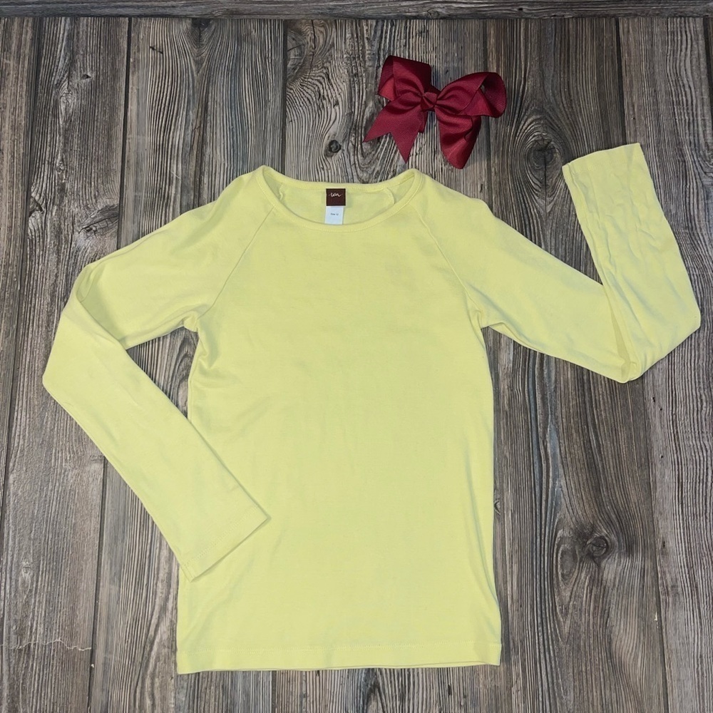 Tea Collection Chartreuse Long Sleeve